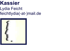 Kassier Lydia Feicht feichtlydia(-at-)mail.de